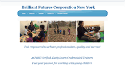 Desktop Screenshot of brilliantfuturescorp.com